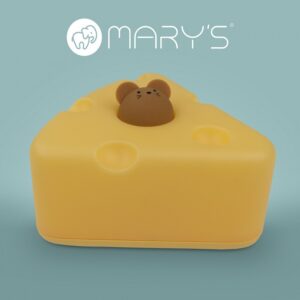 Нощна LED лампа сирене с мишка „Cheese & Mouse“ MARY’S MW61491