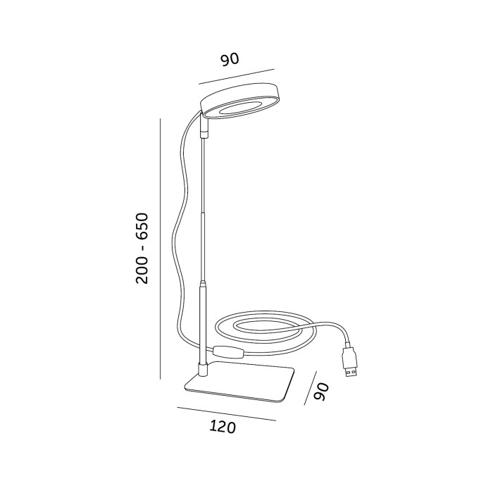 LED grow лампа VERDI V2 5W 1300K 004320 KOBI