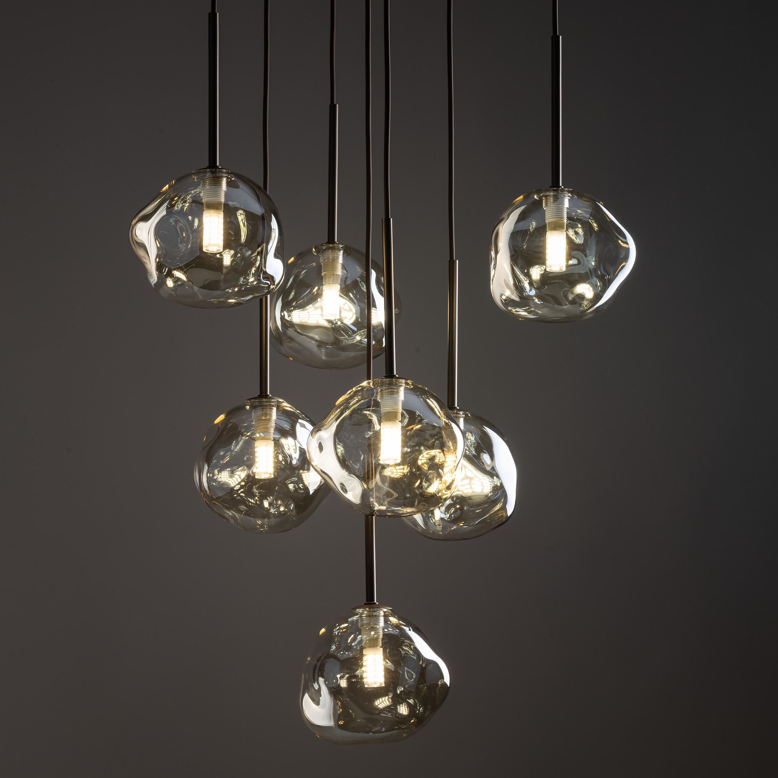 Висяща лампа LAVA BROWN 7xG9 TK Lighting TK11328