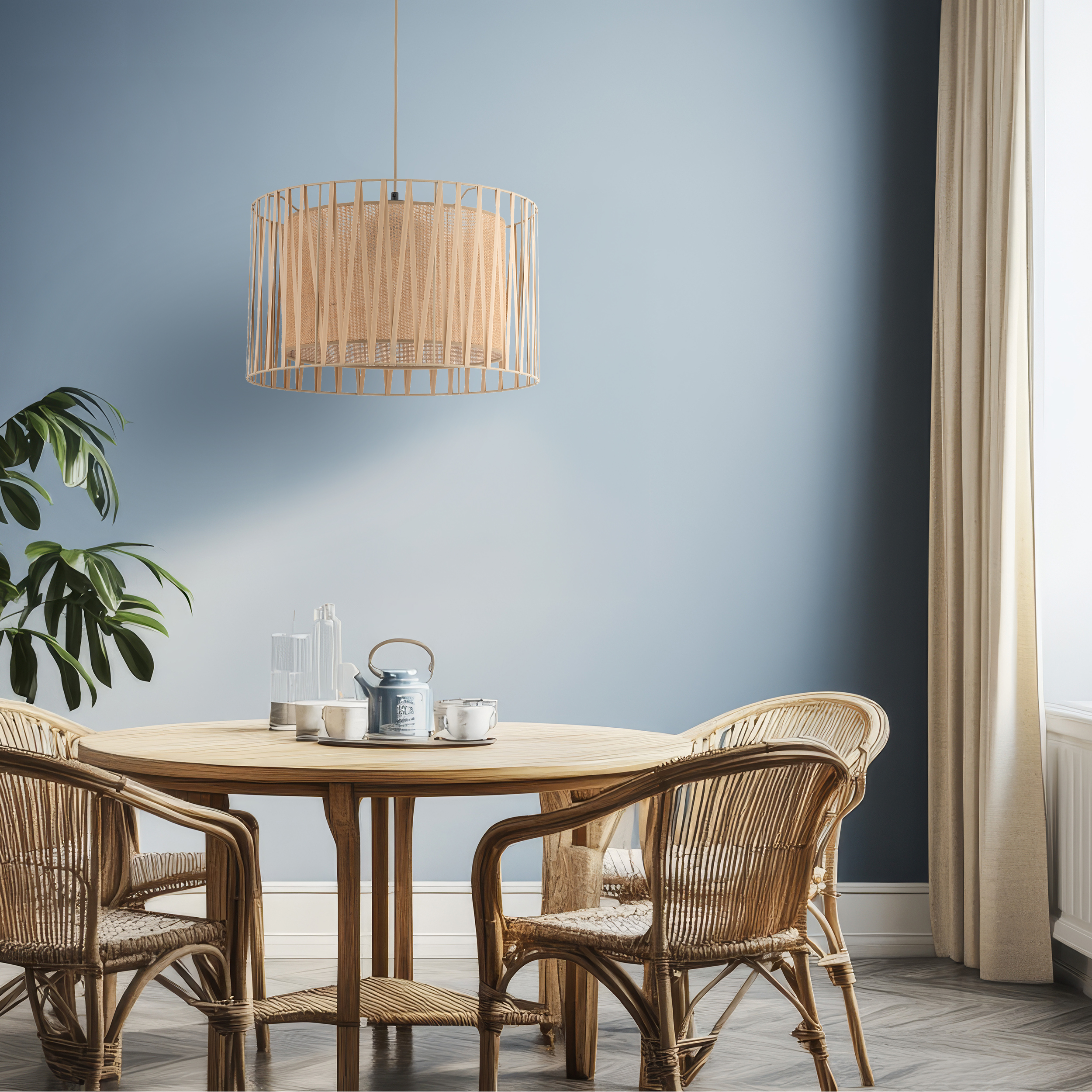 Висяща лампа HARMONY SABIA JUTA 3xE27 TK Lighting TK11461