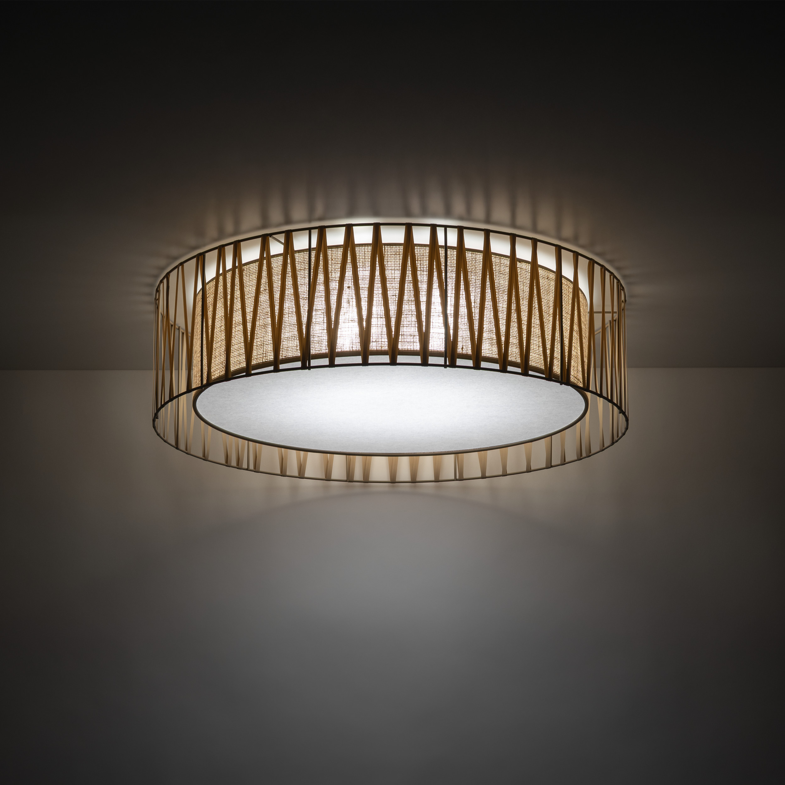 Плафон HARMONY SABIA JUTA 6xE27 TK Lighting TK11463