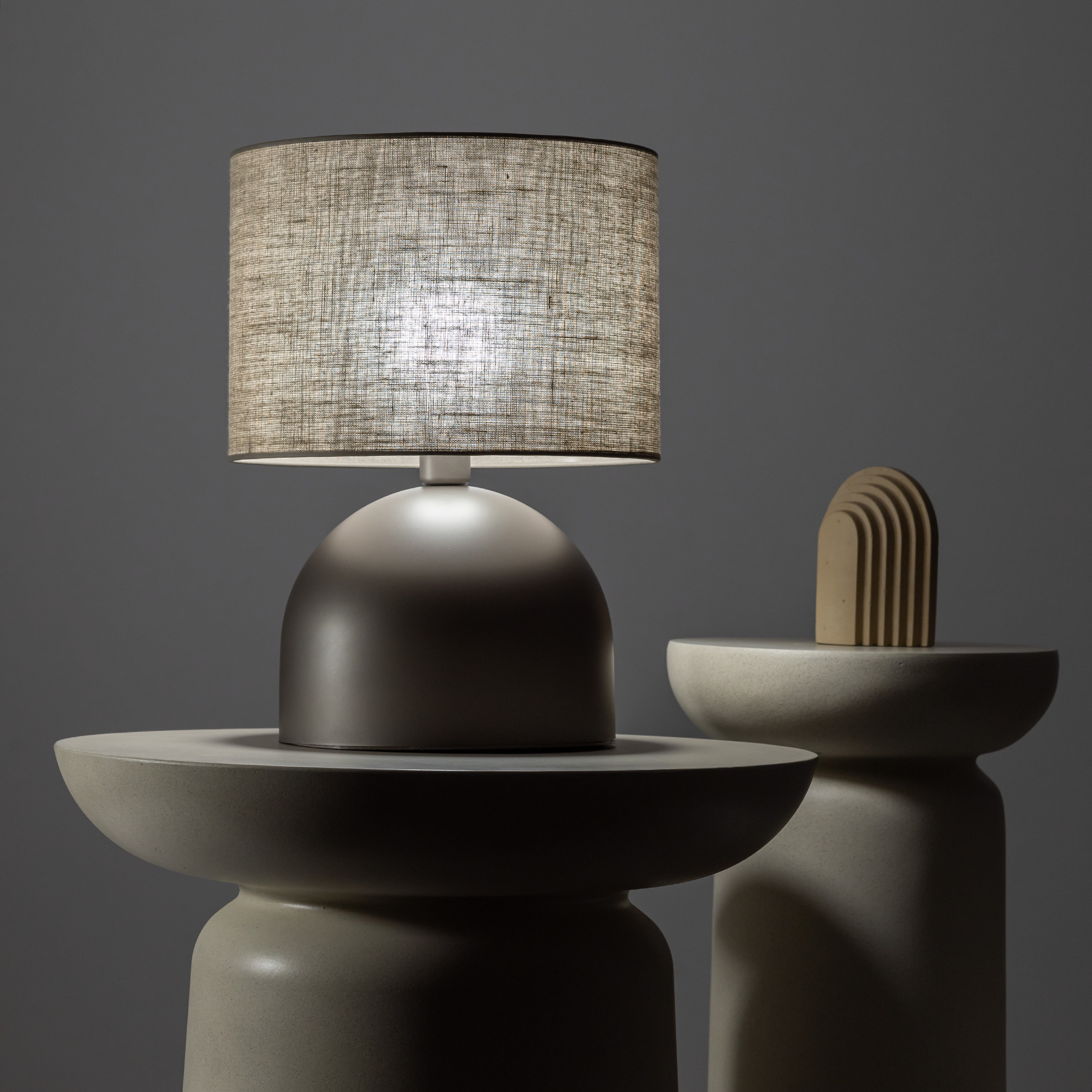 Настолна лампа TAMI NEW BROWN 1xE27 TK Lighting TK16195