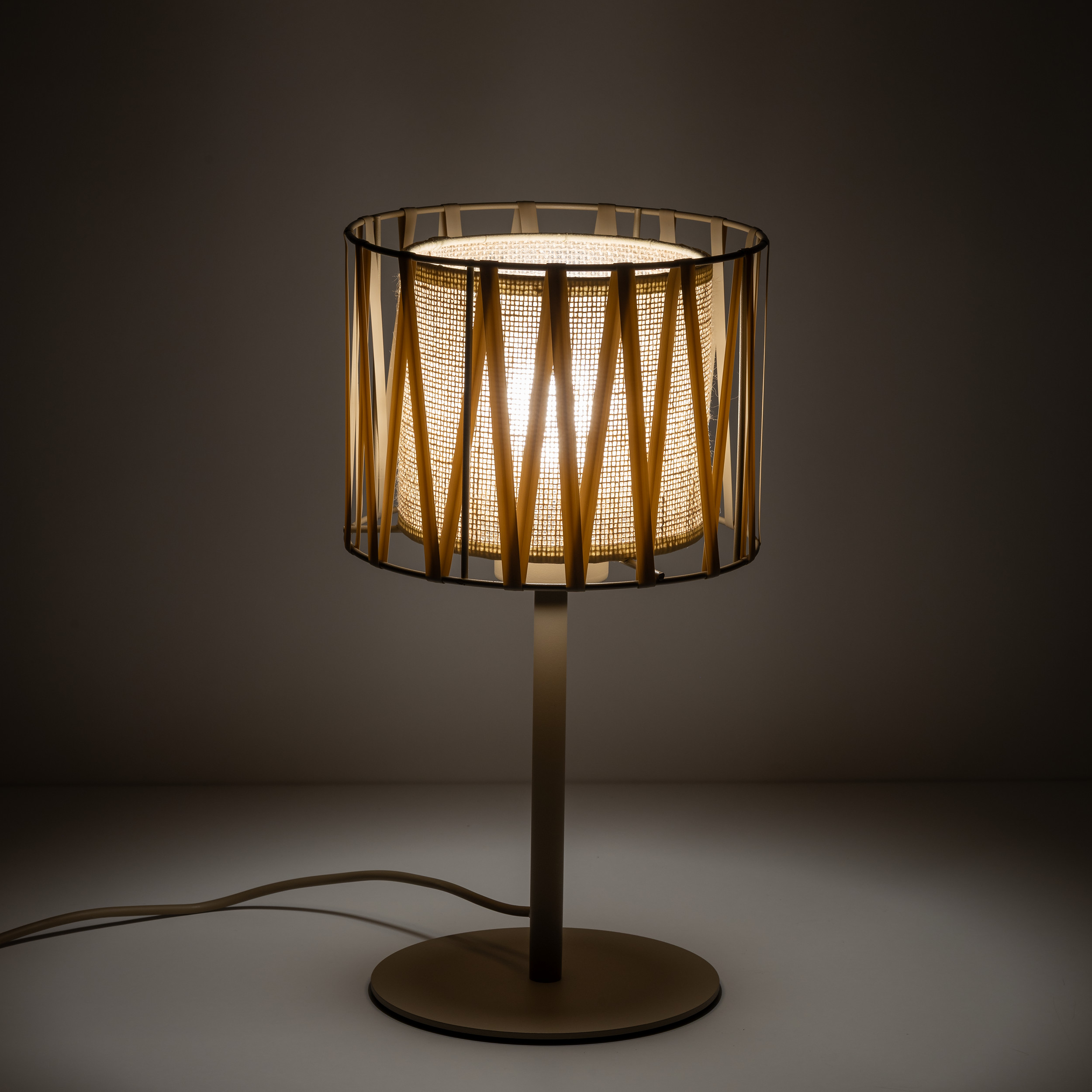 Настолна лампа HARMONY SABIA JUTA 1xE27 TK Lighting TK16198