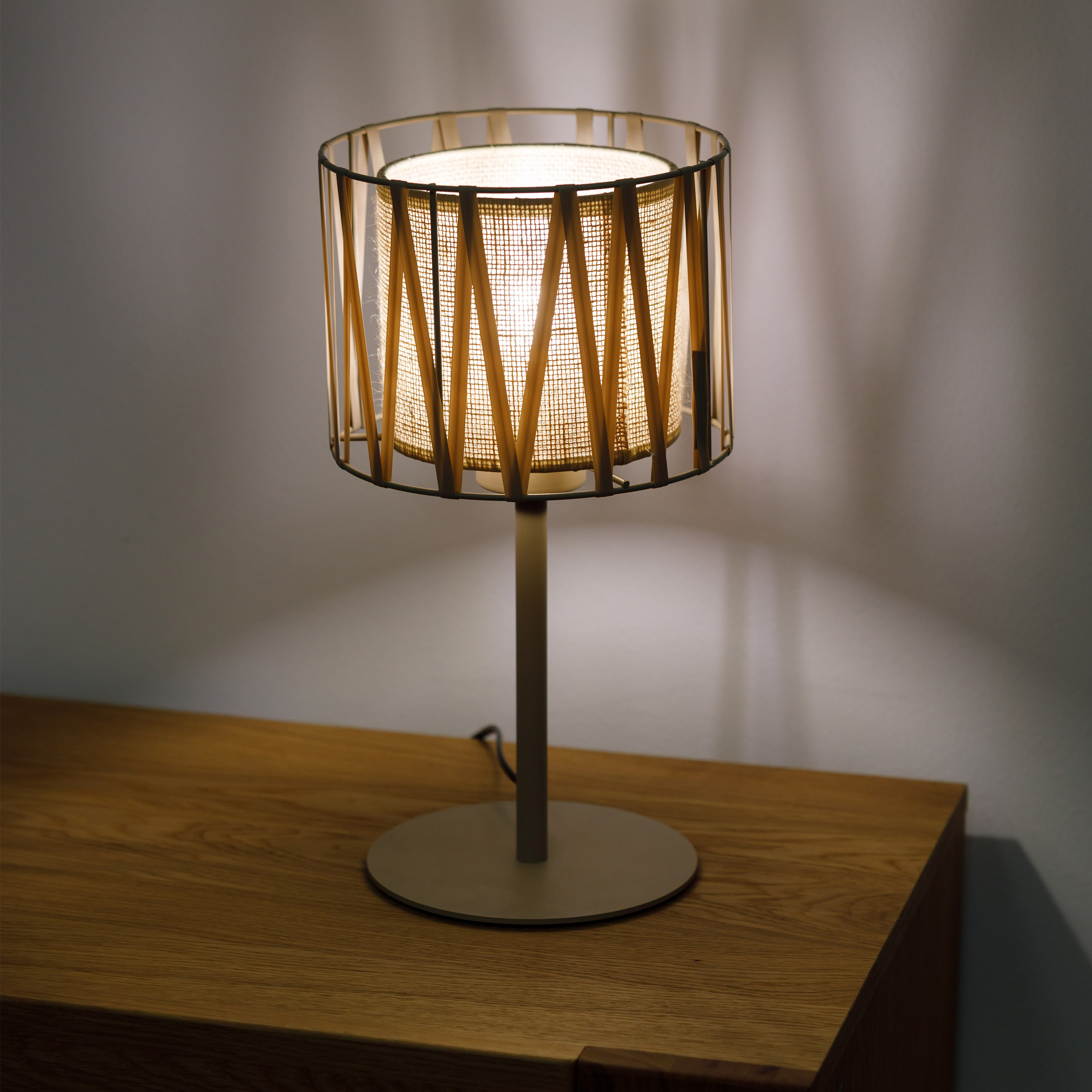 Настолна лампа HARMONY SABIA JUTA 1xE27 TK Lighting TK16198