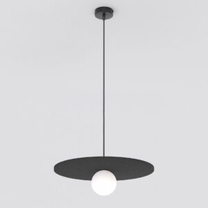 Висяща лампа EMIBIG CALMA 1 BLACK 1xG9 Ø40см 1658/1