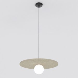 Висяща лампа EMIBIG CALMA 1 BEIGE 1xG9 Ø40см 1659/1