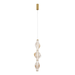 Висяща лампа ELVA BRASS LED 22W TK Lighting TK18214