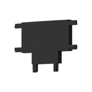 Конектор T свързващ за магнитна шина Slim Magnetic Track черен Milagro ML2219