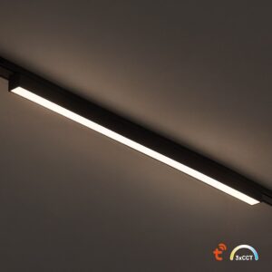 Магнитна LED линейна лампа Slim Magnetic Track черна 61 см 20W Tuya CCT 48V Milagro ML2589
