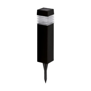 Соларна LED градинска лампа ZEN LED 0.06W BLACK CW IP44 STRÜHM 04376