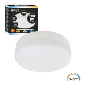 LED крушка GX53 12W 1251lm 3CCT EKZA2464 Milagro