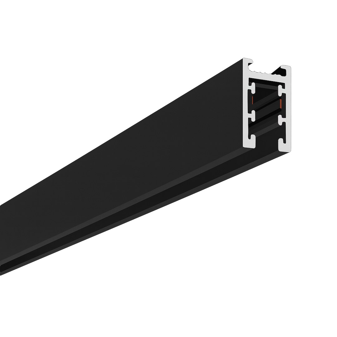 Магнитна шина за външен монтаж slim 5 мм 150 см MILAGRO ML2159