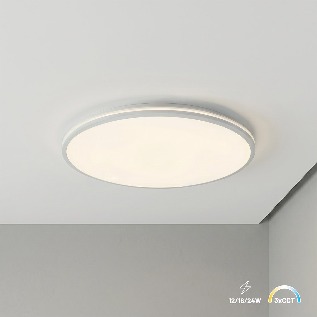 Плафон HUGO 16-24-32W LED 3CCT IP54 ML2565 Milagro