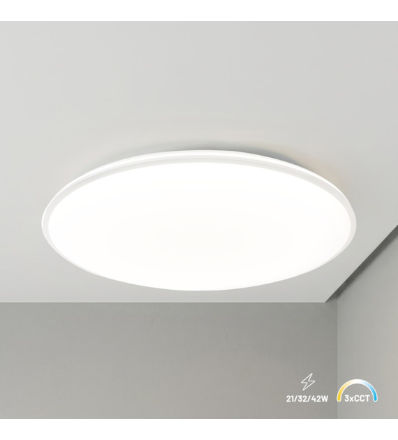 Плафон HUGO 21-32-42W LED 3CCT IP54 ML2567 Milagro