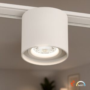 Спот тип tube за магнитна шина SLIM 6W LED CCT Tuya 48V бял ML2594 MILAGRO