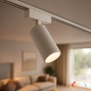 Спот за магнитна шина SLIM 9W LED CCT Tuya 48V бял ML2596 MILAGRO