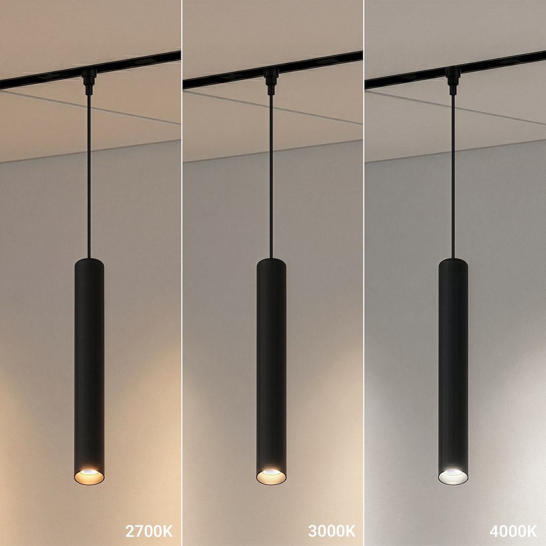 Висяща магнитна лампа TUBE slim 7W LED CCT 48V MILAGRO ML2618