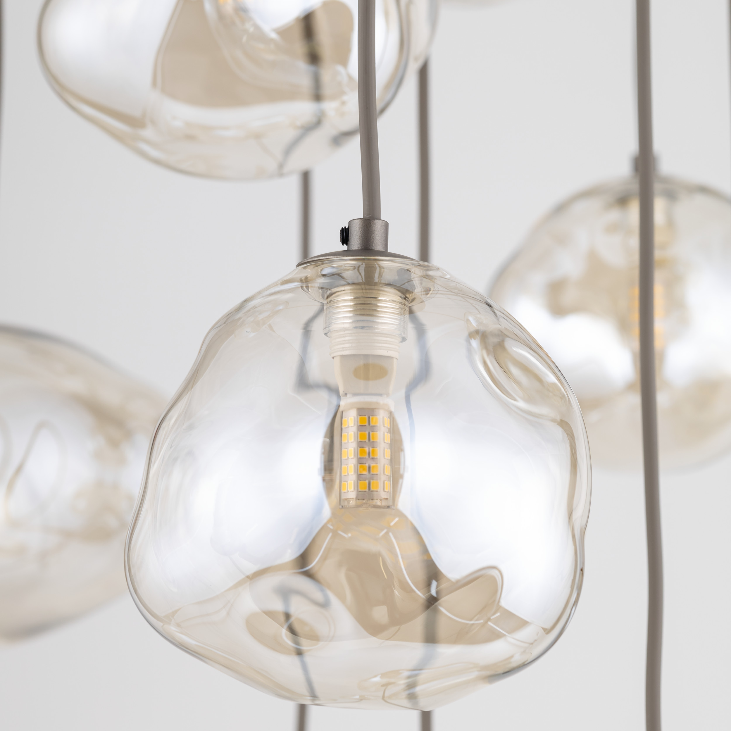 Висяща лампа TK LIGHTING NEBIA NEW BROWN 13xG9 TK11794