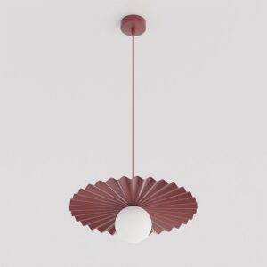 Висяща лампа EMIBIG UMBRA 1 BURGUNDY G9 1729/1