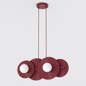 Висящо осветление EMIBIG UMBRA 4 BURGUNDY 4xG9 1729/4
