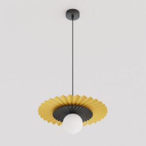 Висяща лампа EMIBIG UMBRA ORANGE BLACK 1xG9 1733/1