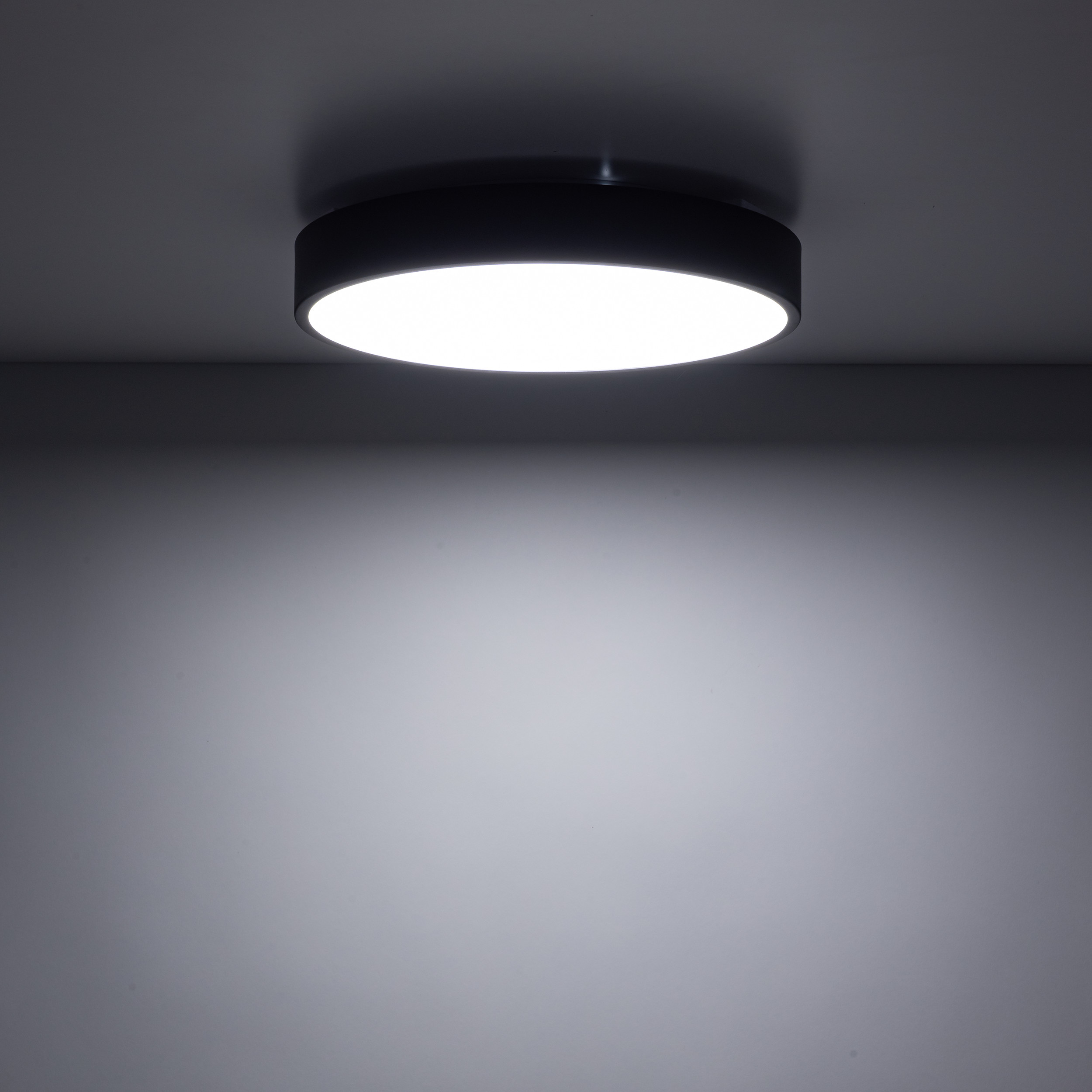 Плафон TK Lighting VELIS BLACK 24W LED 3CCT IP54 Ø300 TK18280