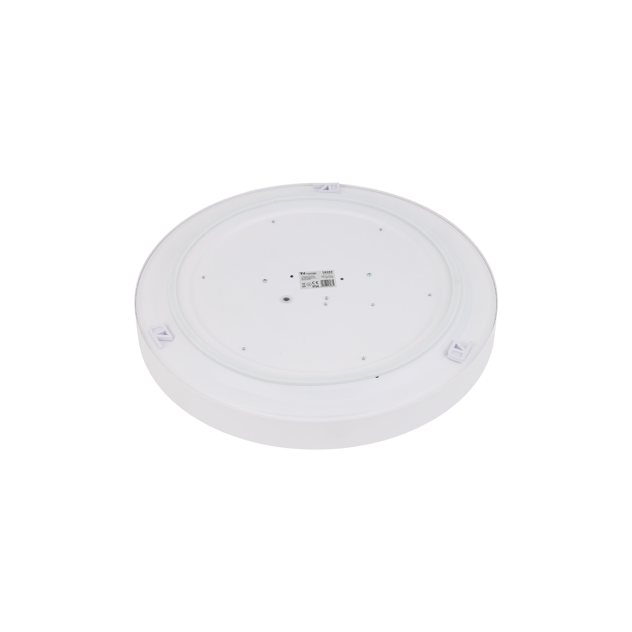 Плафон TK Lighting VELIS WHITE 30W LED 3CCT IP54 Ø400 TK18283