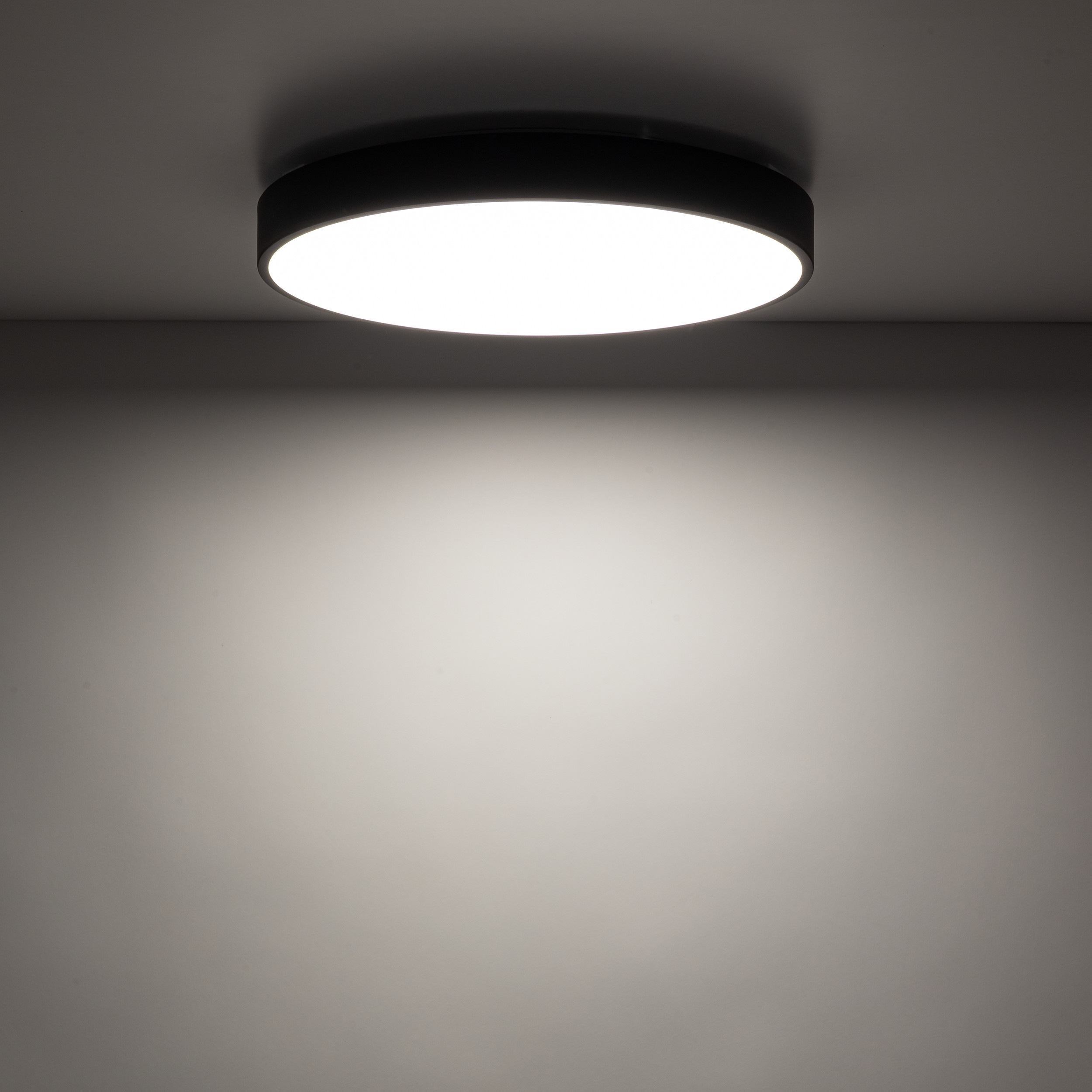 Плафон TK Lighting VELIS BLACK 30W LED 3CCT IP54 Ø400 TK18284