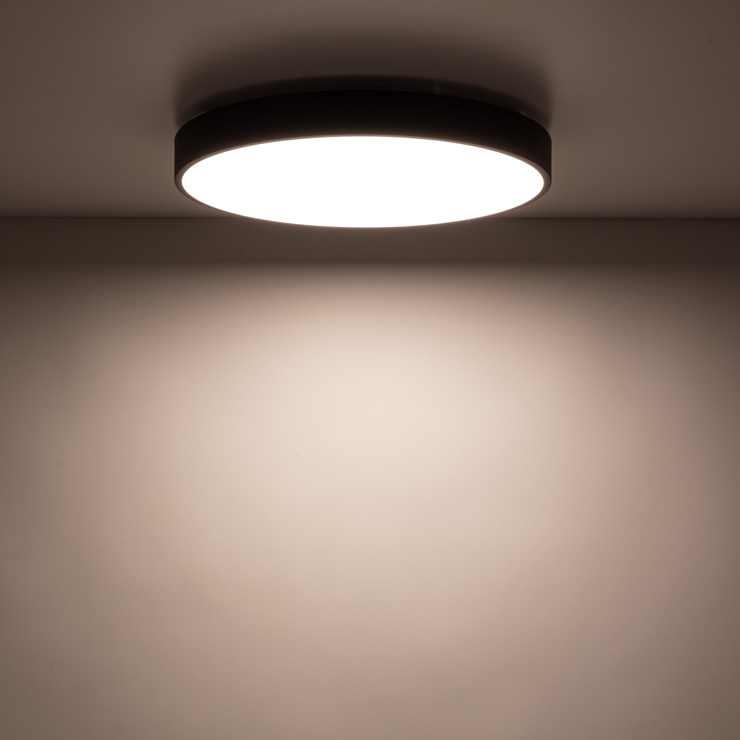 Плафон TK Lighting VELIS BLACK 30W LED 3CCT IP54 Ø400 TK18284