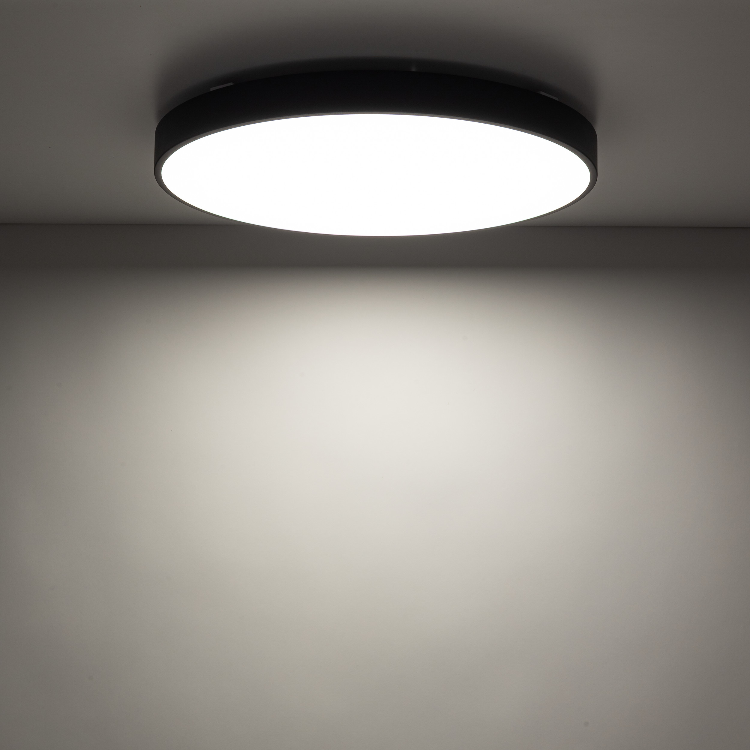 Плафон TK Lighting VELIS BLACK 40W LED 3CCT IP54 Ø500 TK18288