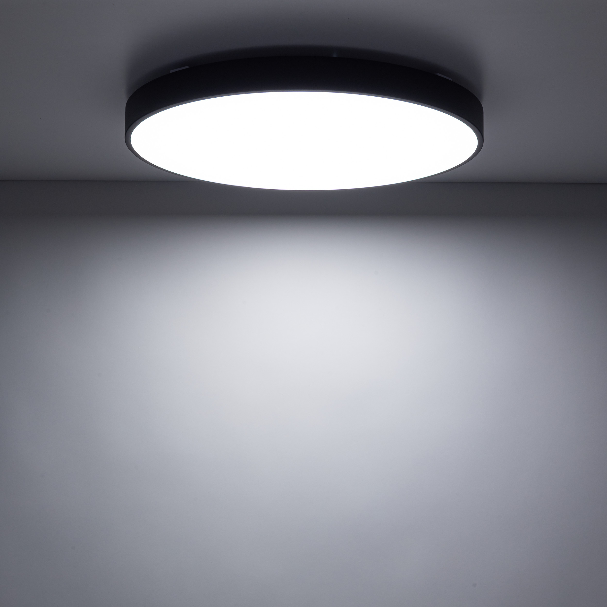 Плафон TK Lighting VELIS BLACK 40W LED 3CCT IP54 Ø500 TK18288
