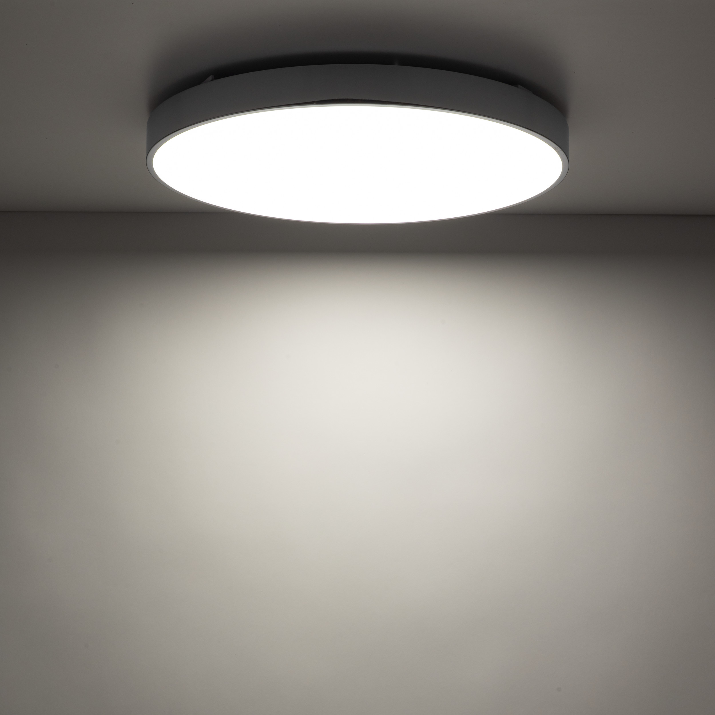 Плафон TK Lighting VELIS CHROME 40W LED 3CCT IP54 Ø500 TK18290
