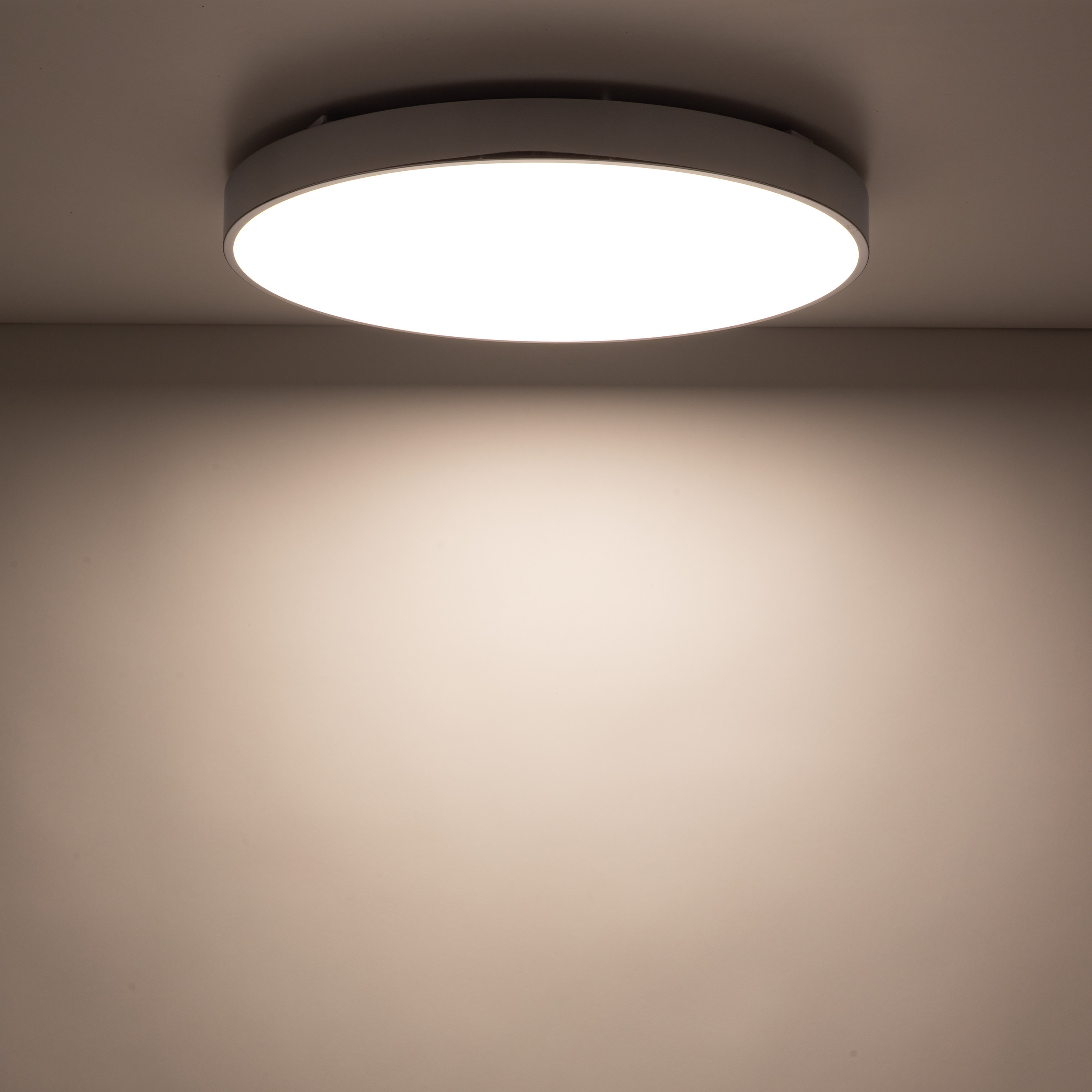 Плафон TK Lighting VELIS CHROME 40W LED 3CCT IP54 Ø500 TK18290