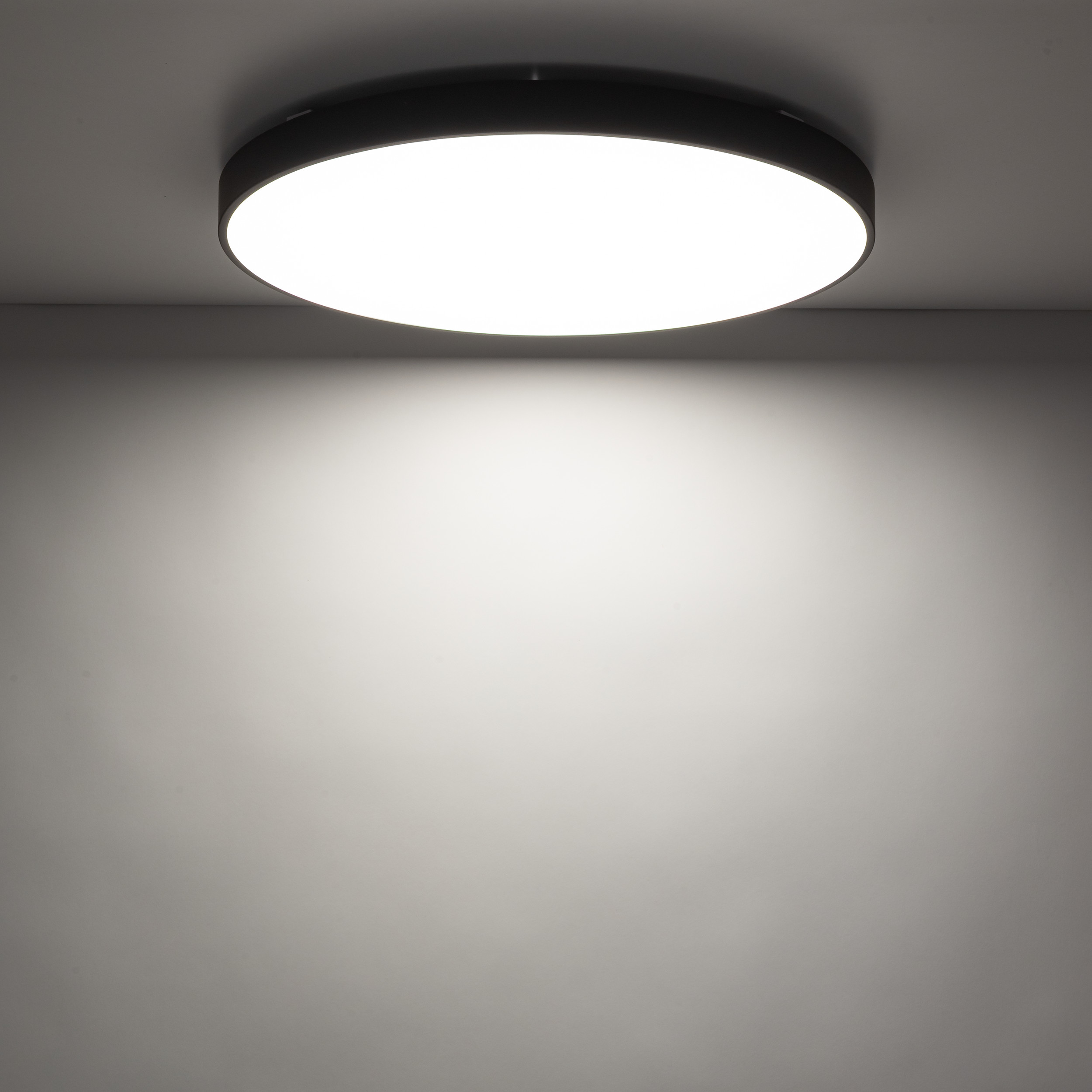 Плафон TK Lighting VELIS BROWN 60W LED 3CCT IP54 Ø600 TK18293