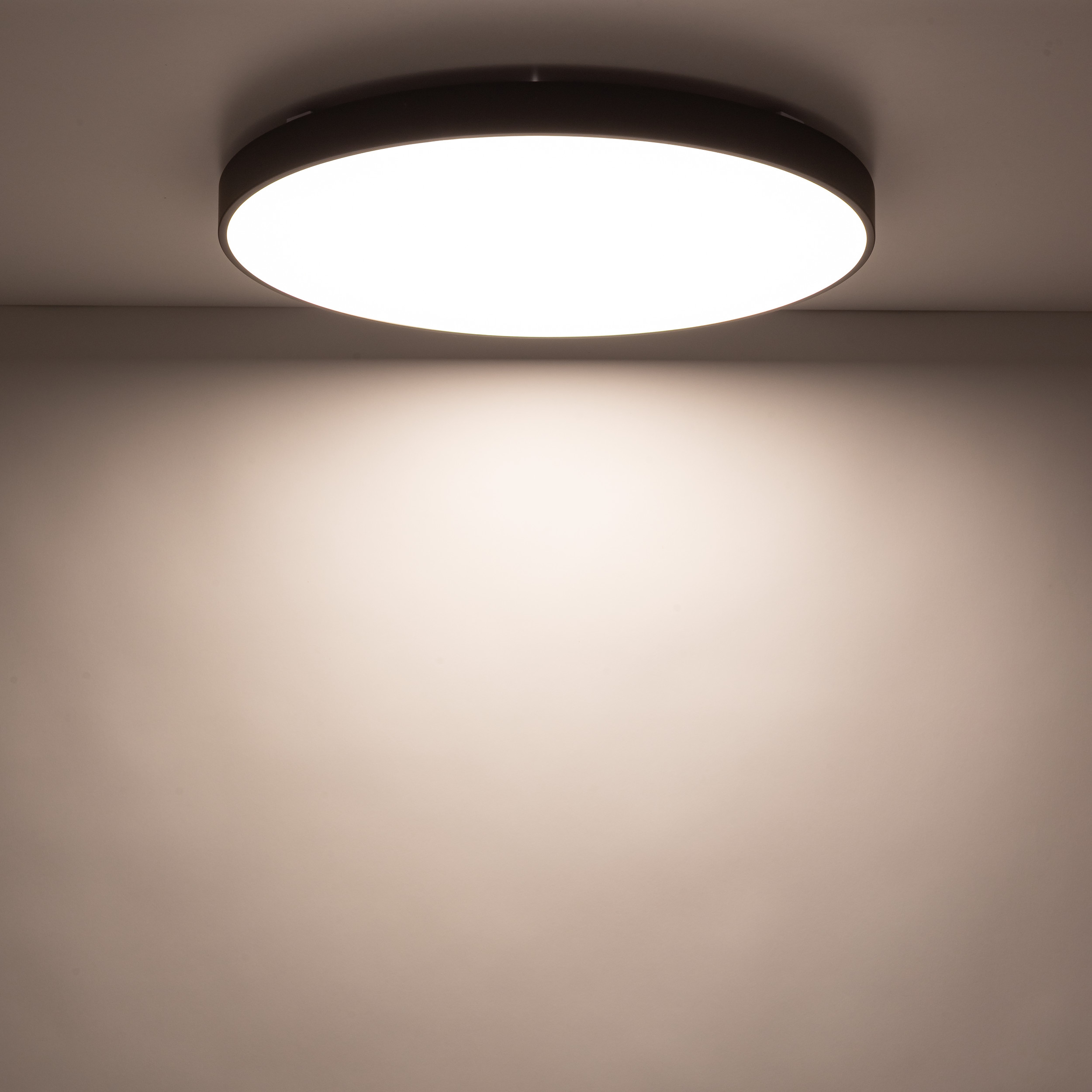 Плафон TK Lighting VELIS BROWN 60W LED 3CCT IP54 Ø600 TK18293