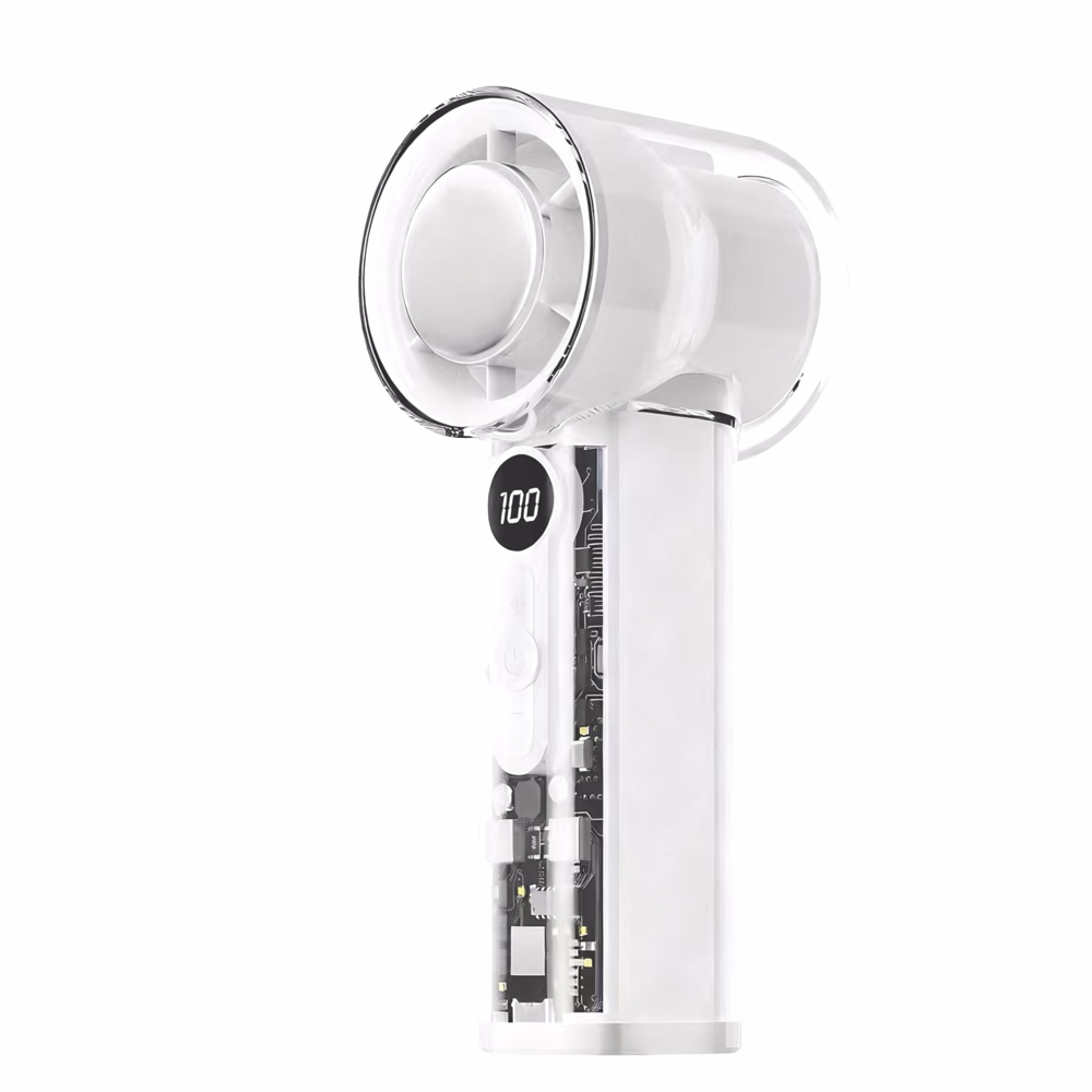 Преносим акумулаторен вентилатор с охлаждаща функция USB EUROLAMP 300-20556