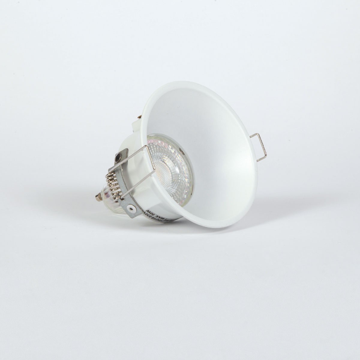 Луна за вграждане VK LIGHTING LOUP GU10 Ø86 Бяла VK/03012G/HQ/W