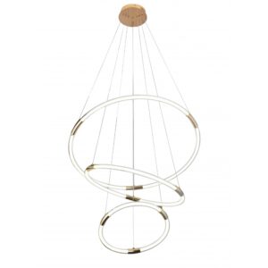 Висяща лампа LUXENTTE LED 156W CCT Злато 2100mm B01-258
