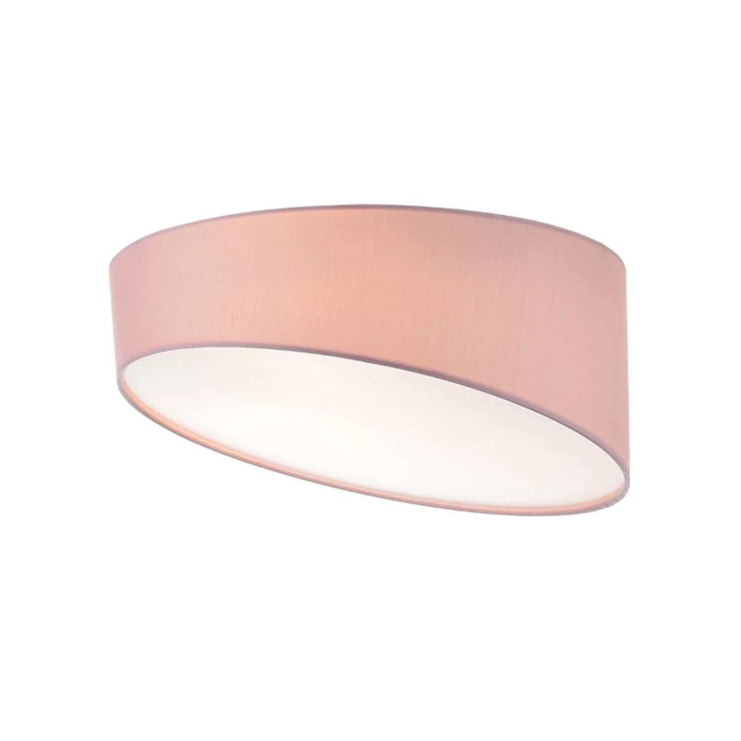 Плафон ACA LIGHTING PABLO 3xE27 Ø400 розов AD8030PP