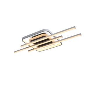 Плафон LED LUXENTTE Черен/Бял 40W 3CCT Димируем B05-138