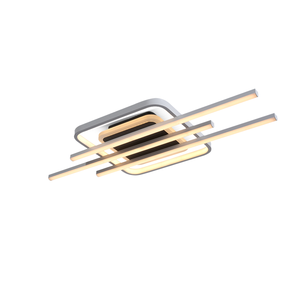 Плафон LED LUXENTTE Черен/Бял 40W 3CCT Димируем B05-138