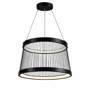 Висящо осветление LED LUXENTTE Черно Ø512 Димируемо LX27-109