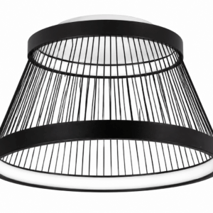 Плафон LED LUXENTTE Черен Димируем Ø608 LX27-108