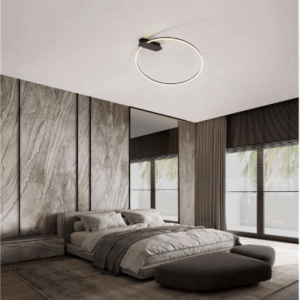 Плафон NOVA LUCE KIKLOS 30W LED 3000K Черен 9248174