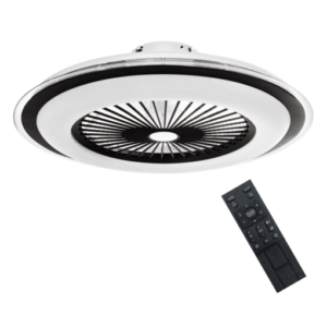 Плафон с вентилатор ZONDA LED 48W CCT Ø600 Бял MILAGRO ML8339