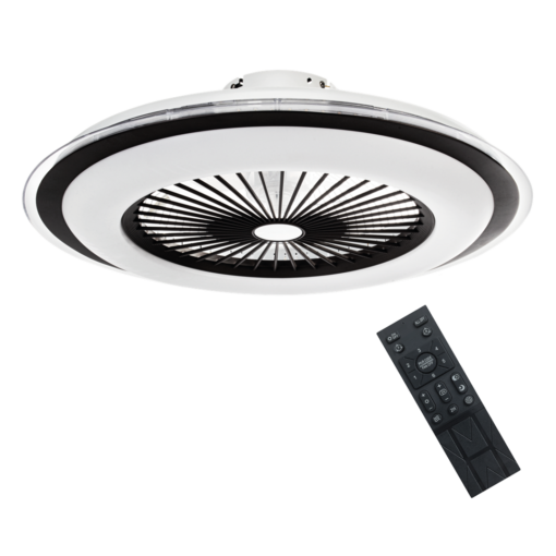 Плафон с вентилатор ZONDA LED 48W CCT Ø600 Бял MILAGRO ML8339