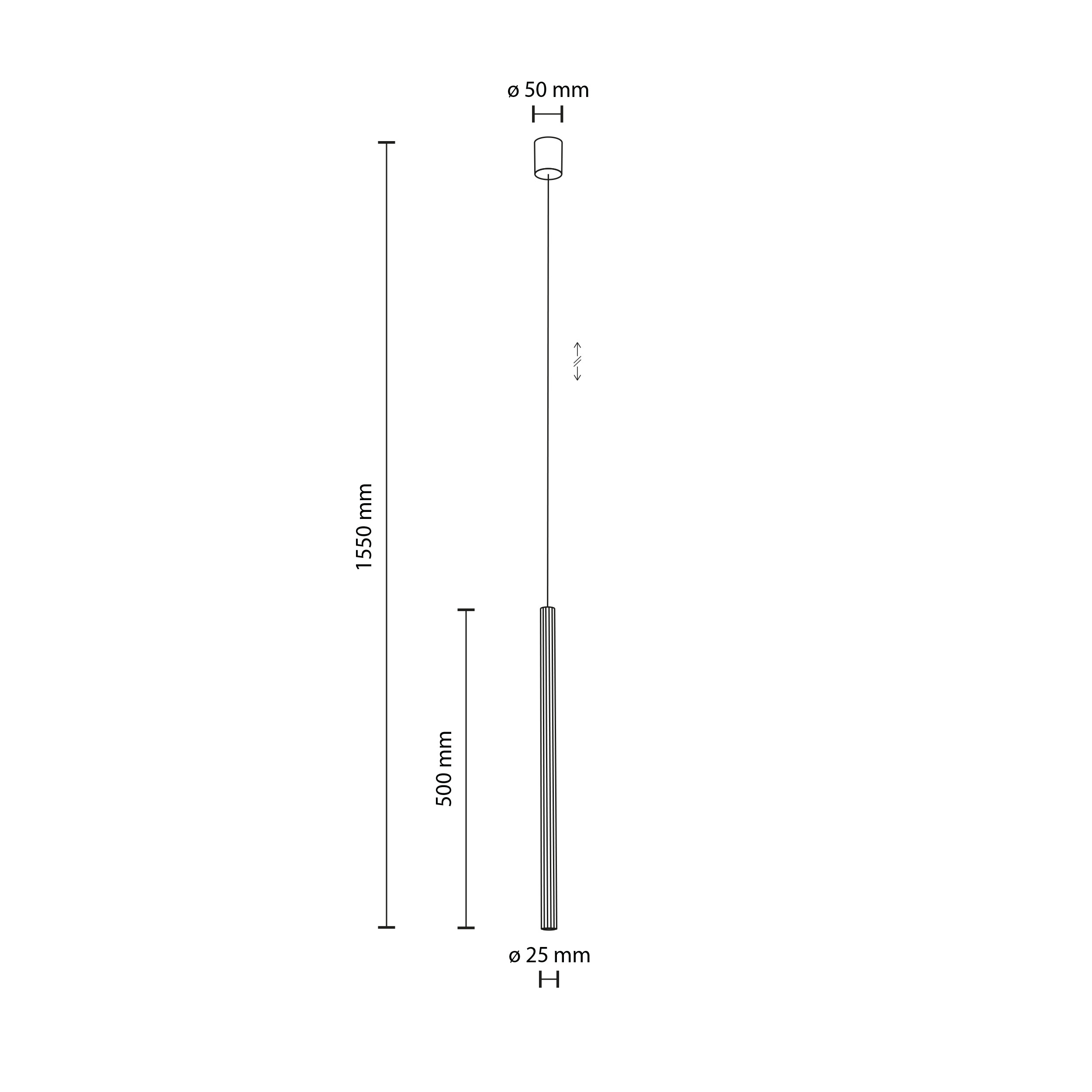 Висяща лампа TK Lighting FERRO NEW BROWN 500 1xG9 TK11425