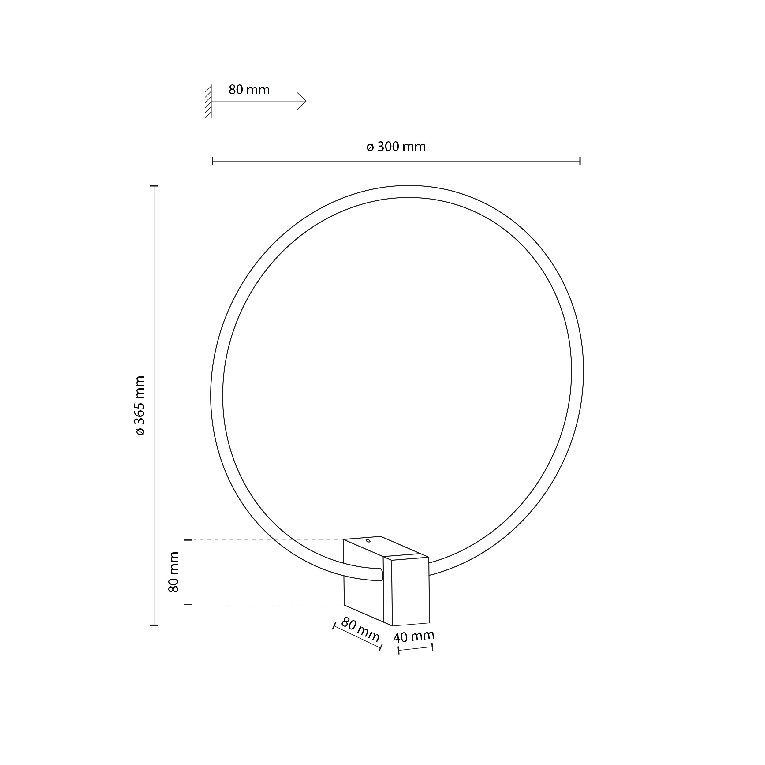Аплик VEXA TK18303 TK LIGHTING