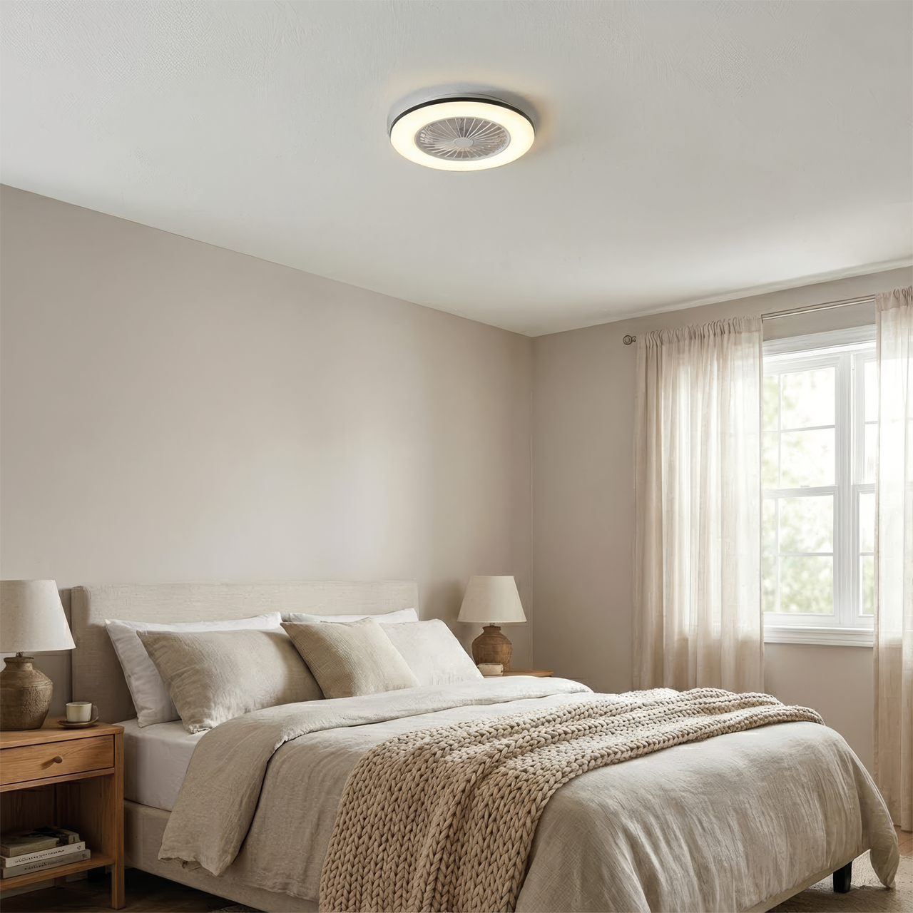 Плафон с вентилатор HALNY LED C 48W CCT STRÜHM 04816