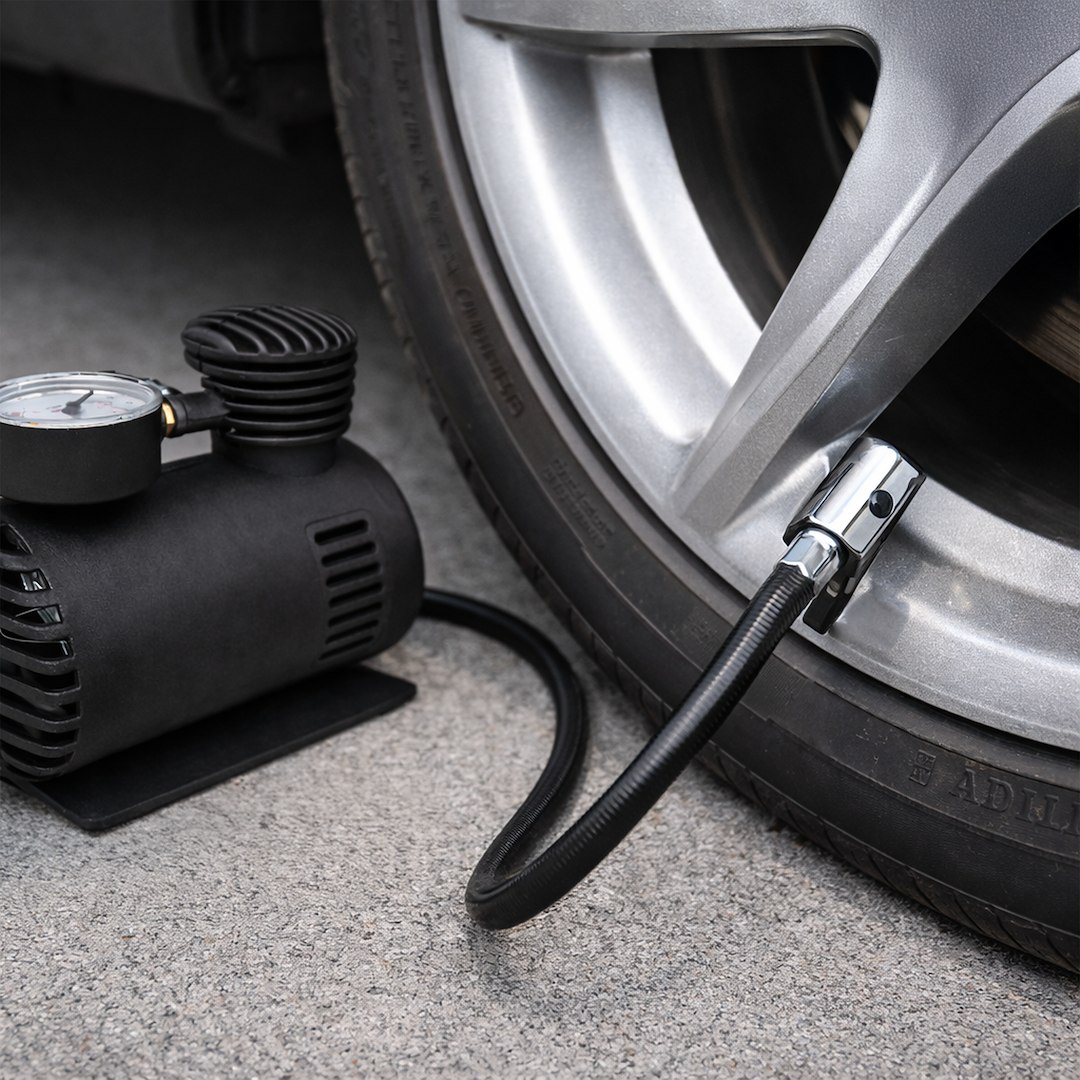 Преносим автомобилен компресор 12V, 120W, 150 PSI – EKG2683
